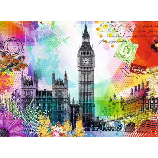 London Postcard | 500 pièces