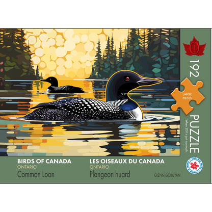 Plongeon huard de l'Ontario| 192 pièces