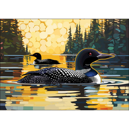 Plongeon huard de l'Ontario | 1008 pièces