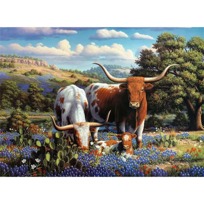 Loving Longhorns| 500 pièces