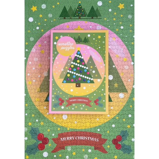 Merry Christmas - Sunshine Puzzles | 1000 pièces