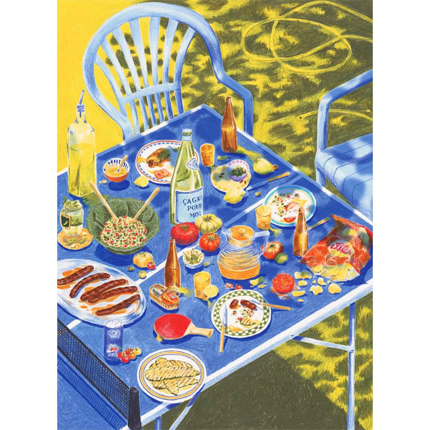 Manger dehors | 1000 pièces