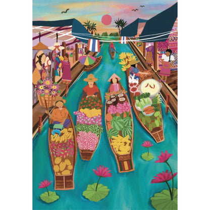Floating Market Thailand | 1000 pièces