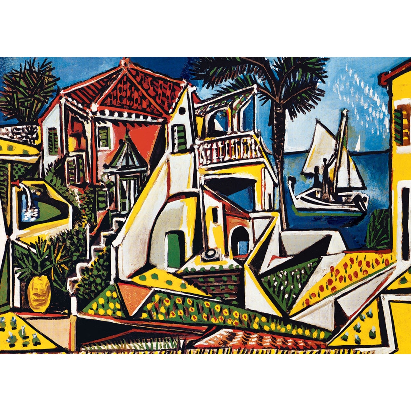 Paysage méditerranéen | 1000 pièces