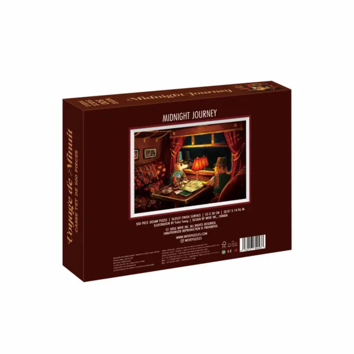 Voyage de minuit - Weve Puzzle | 500 pièces