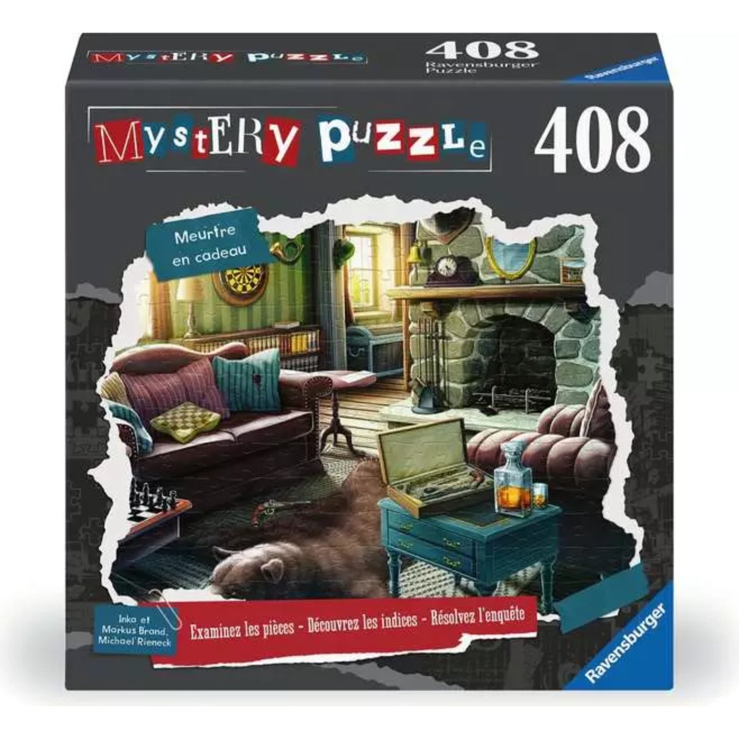 Mystery puzzle - Meurtre en cadeau | 408 piéce
