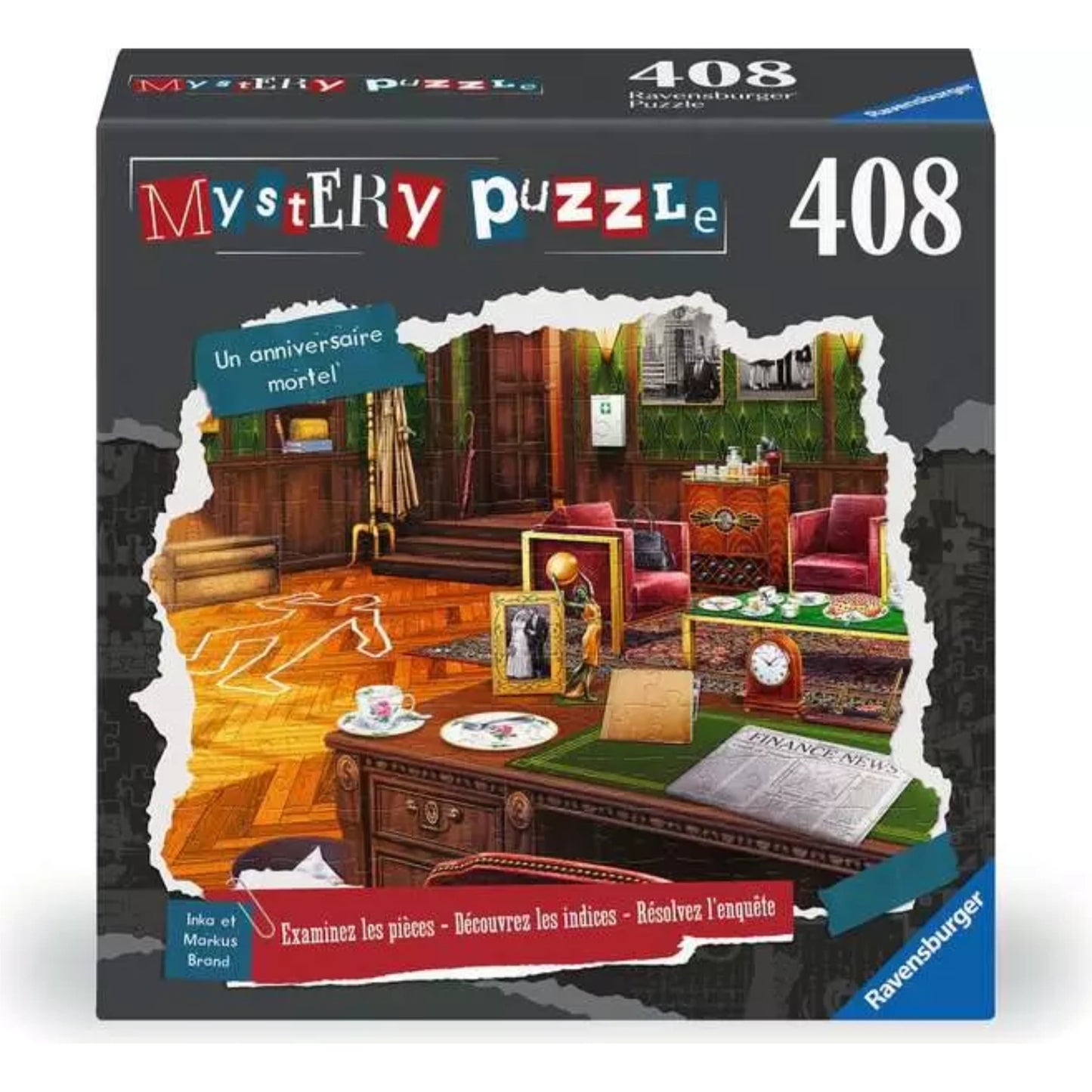 Mystery puzzle - Un anniversaire mortel | 408 piéce