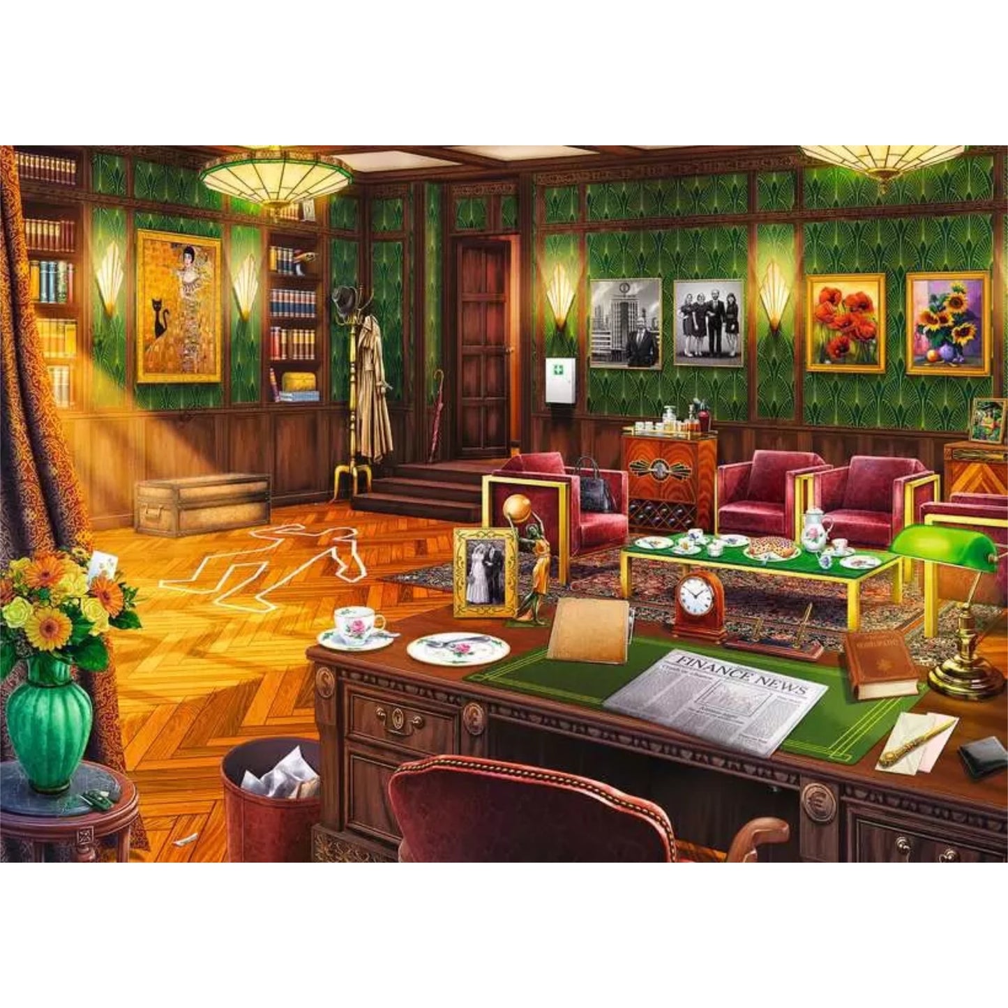 Mystery puzzle - Un anniversaire mortel | 408 piéce