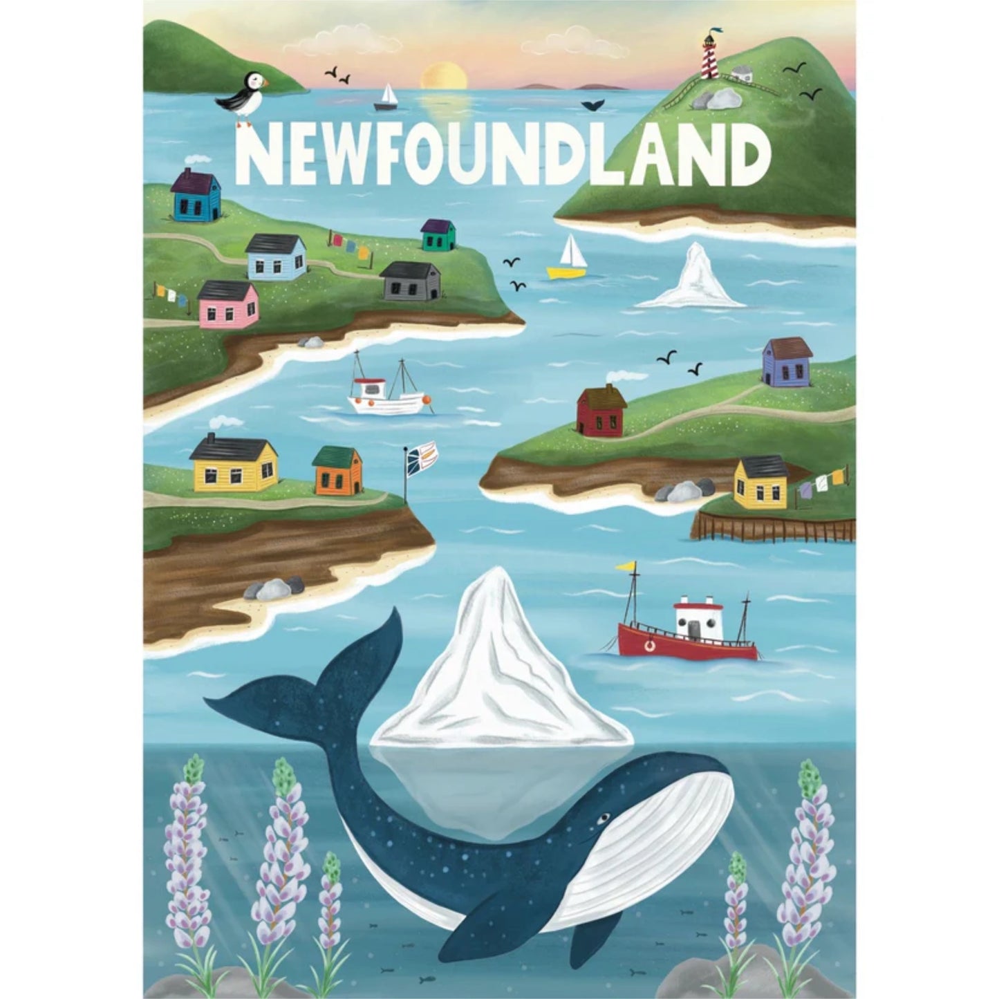 Sites touristiques de Terre-Neuve | 500 pièces