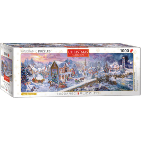 Noël au bord de la mer | 1000 pièces