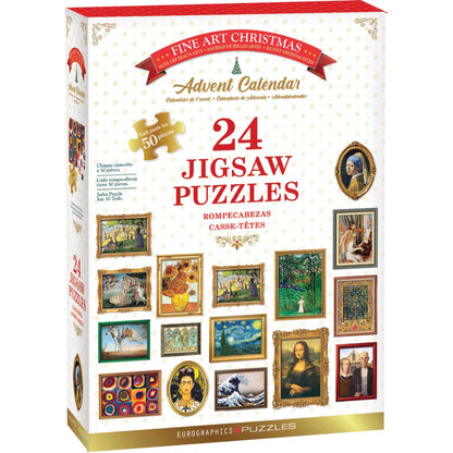 Noël des beaux arts | Calendrier de l'Avent 24 boîtes