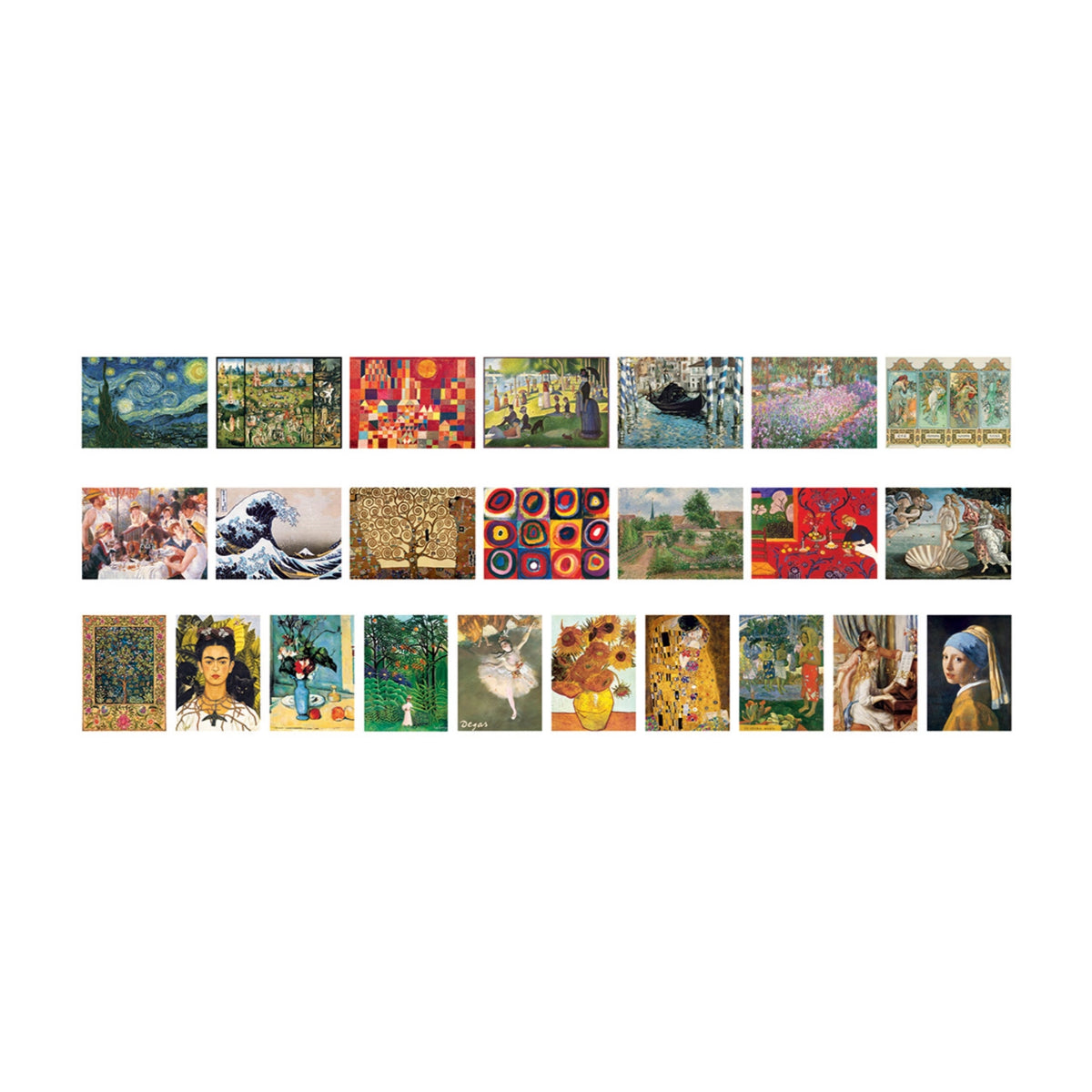 Noël des beaux arts | Calendrier de l'Avent 24 boîtes