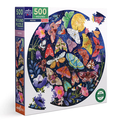 Moths | Casse-tête rond de 500 pièces
