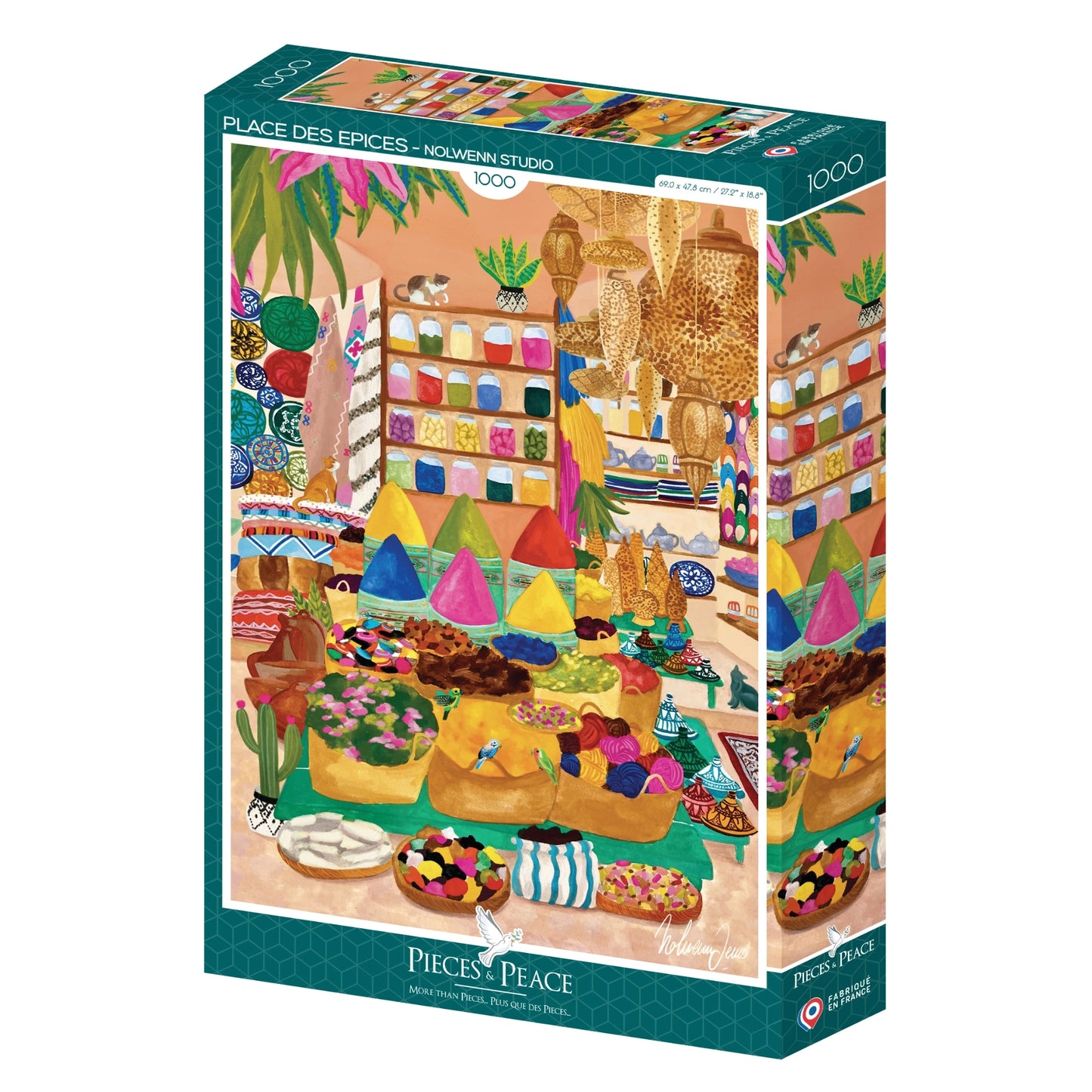 Spice Square | 1000 Pièces