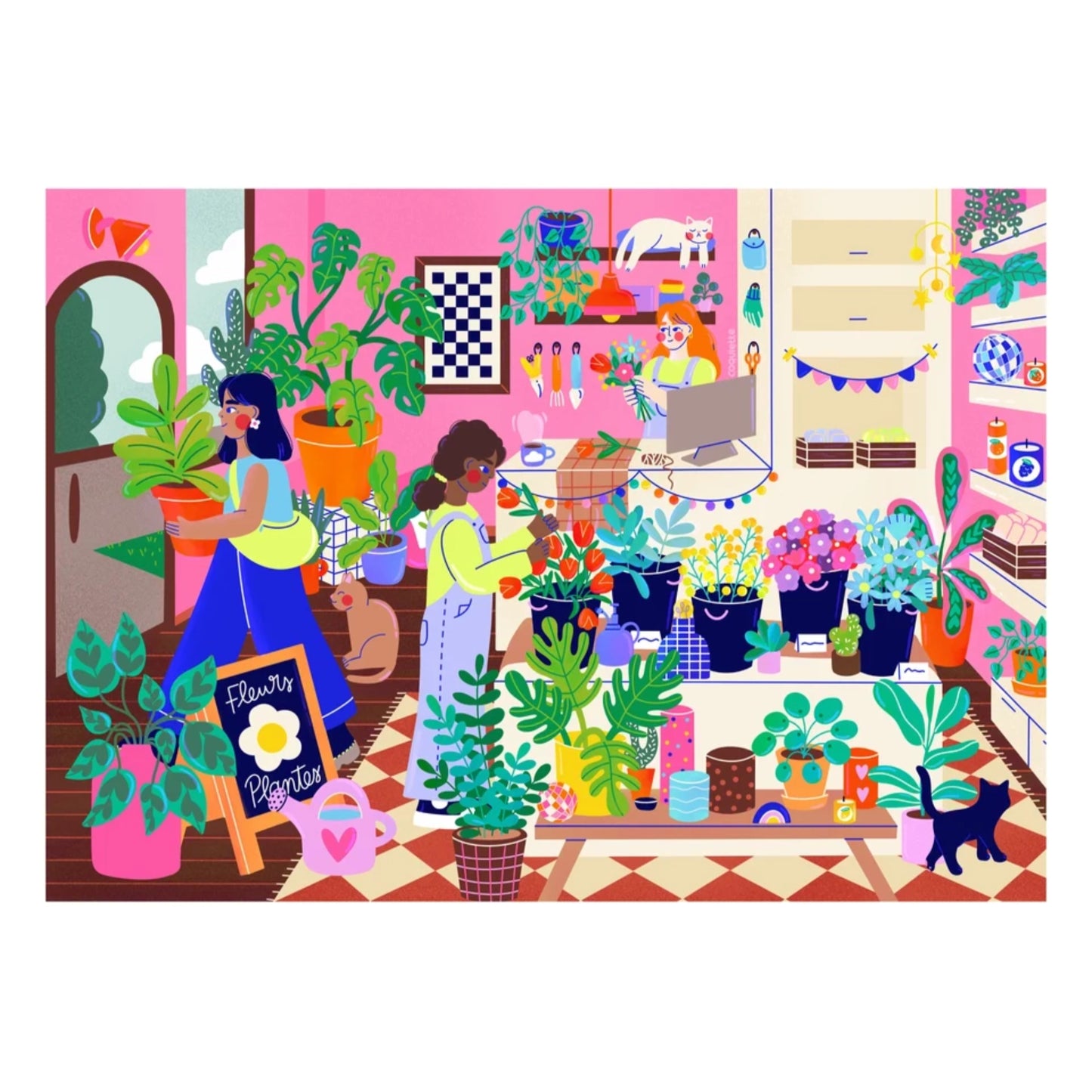 Plantes et fleurs | 500 pièces