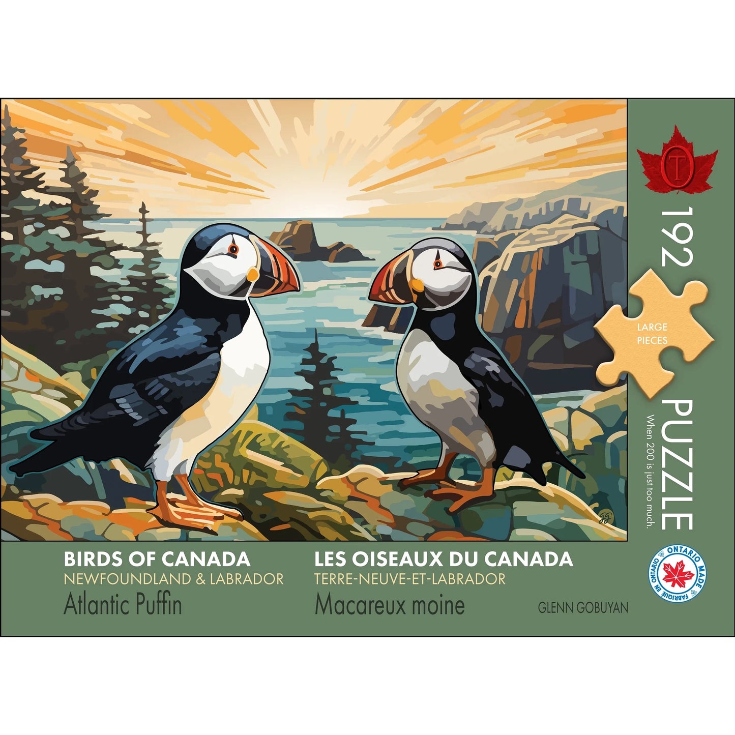 Macareux de Terre-Neuve-et-Labrador | 192 pièces