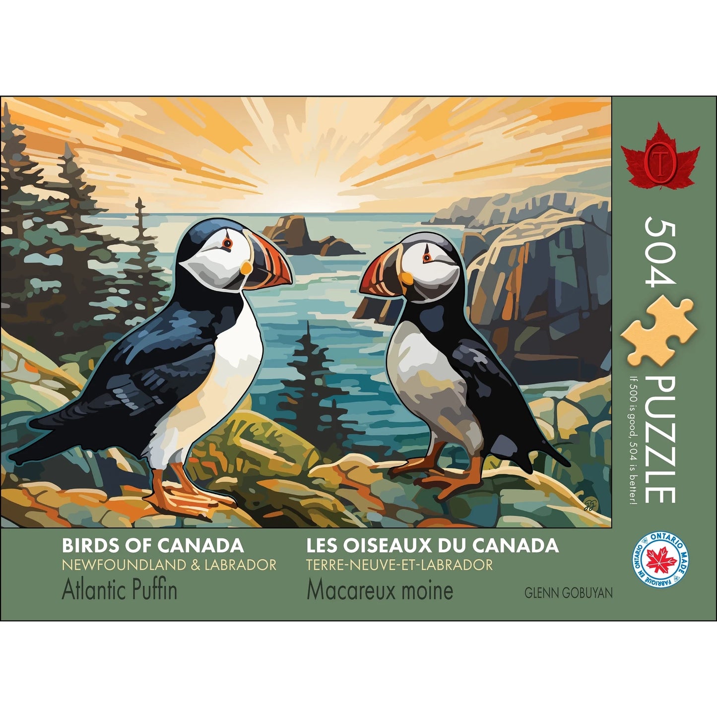 Macareux de Terre-Neuve-et-Labrador | 504 pièces