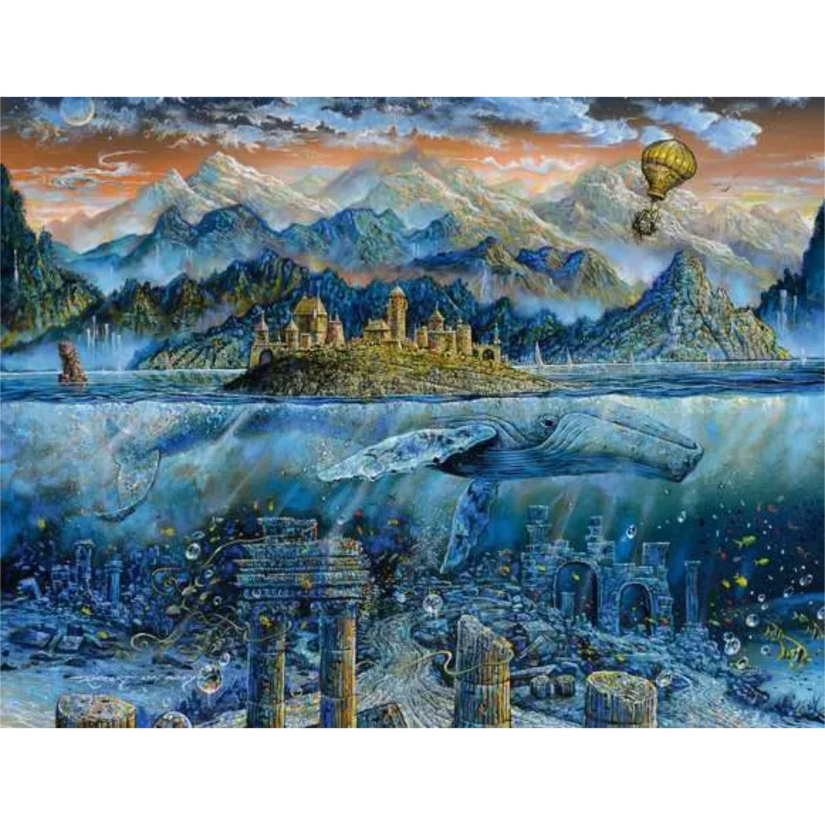 Sage baleine | 2000 pièces