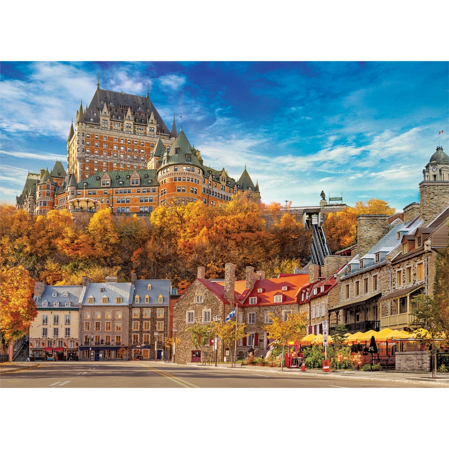 Quartier Petit Champlain, Québec | 1000 pièce