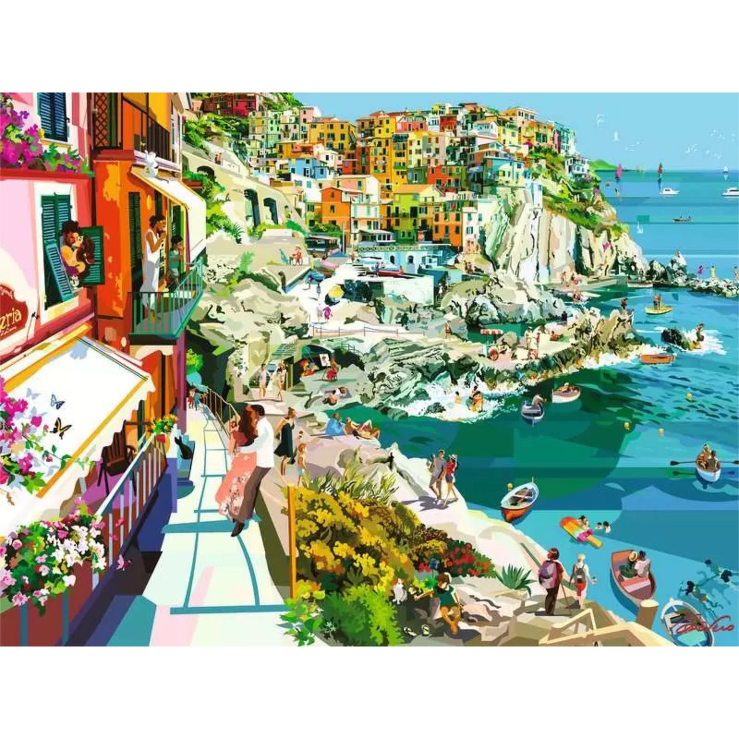 Romance in Cinque Terre | 1500 piece