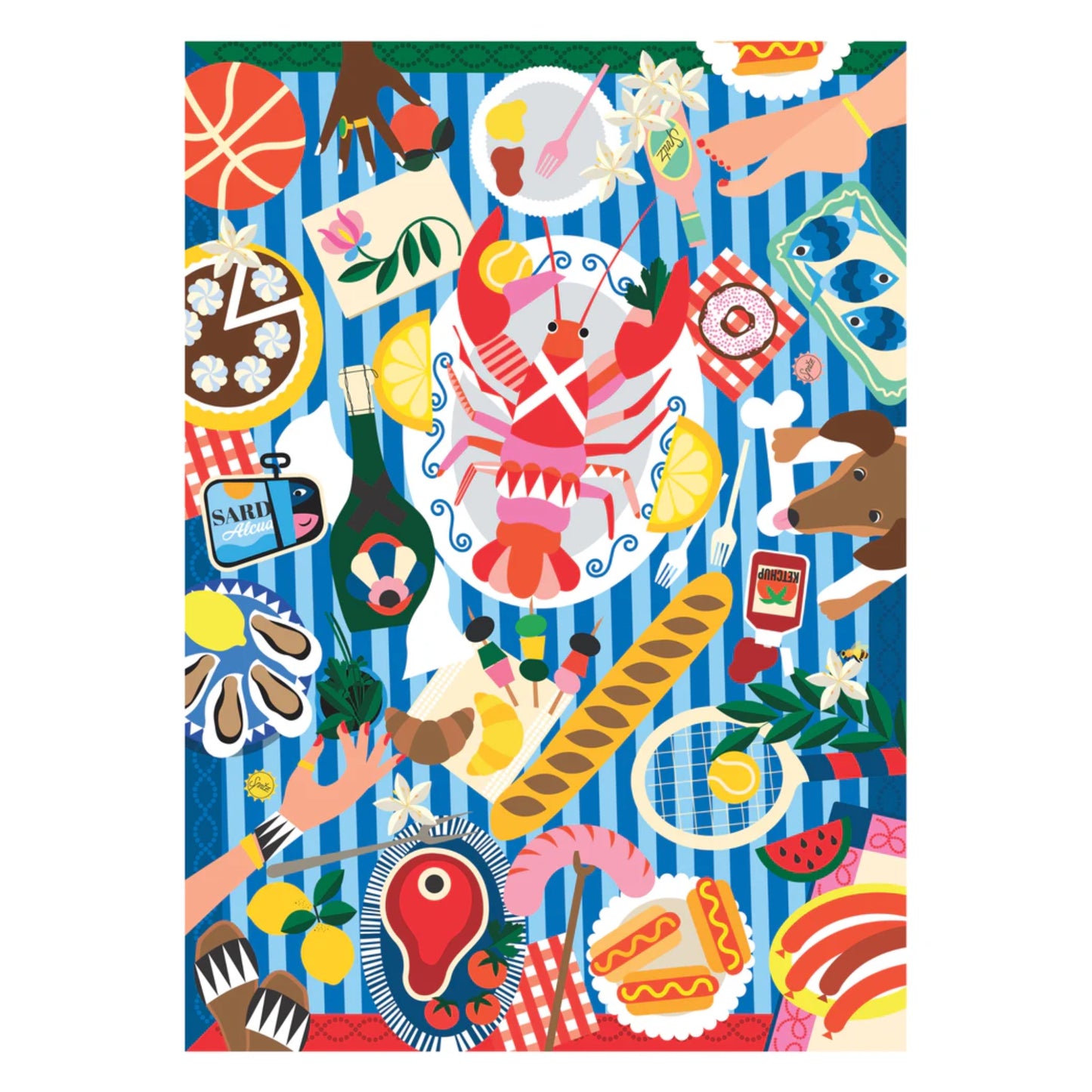 Festin côtier | 1000 pièces