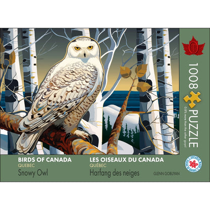 Quebec Snowy Owl | 1008 Pieces