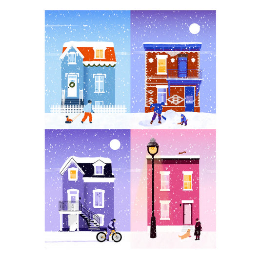 Montréal sous la neige | 1000 pièces