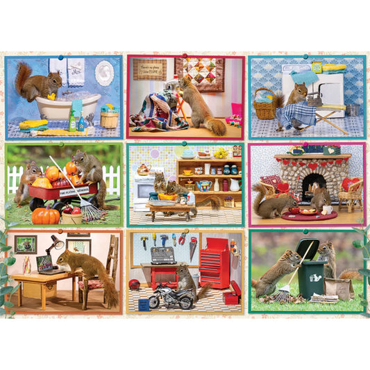 Squirrels at Home | 1000 pièces