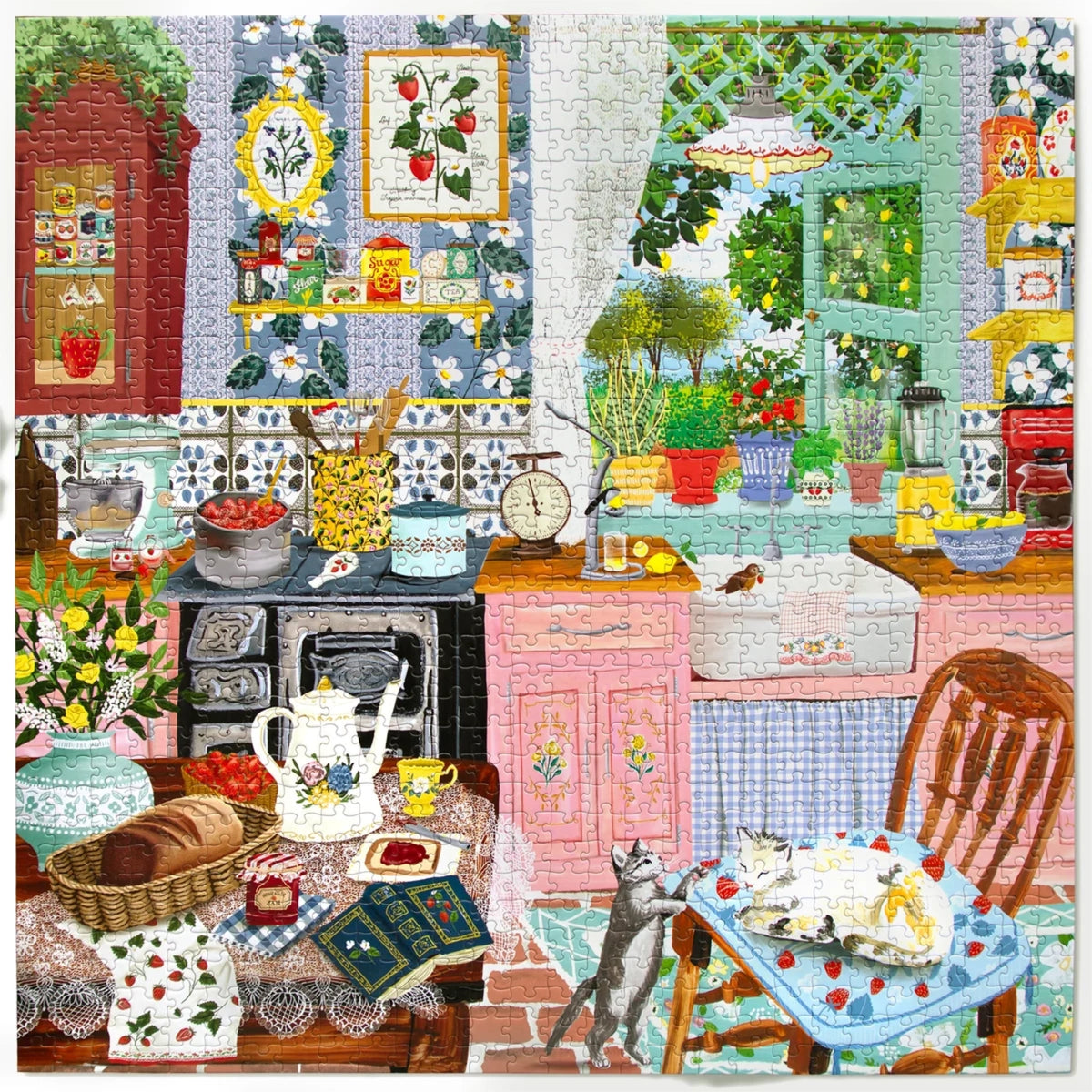 Strawberry Kitchen | 1000 pièces