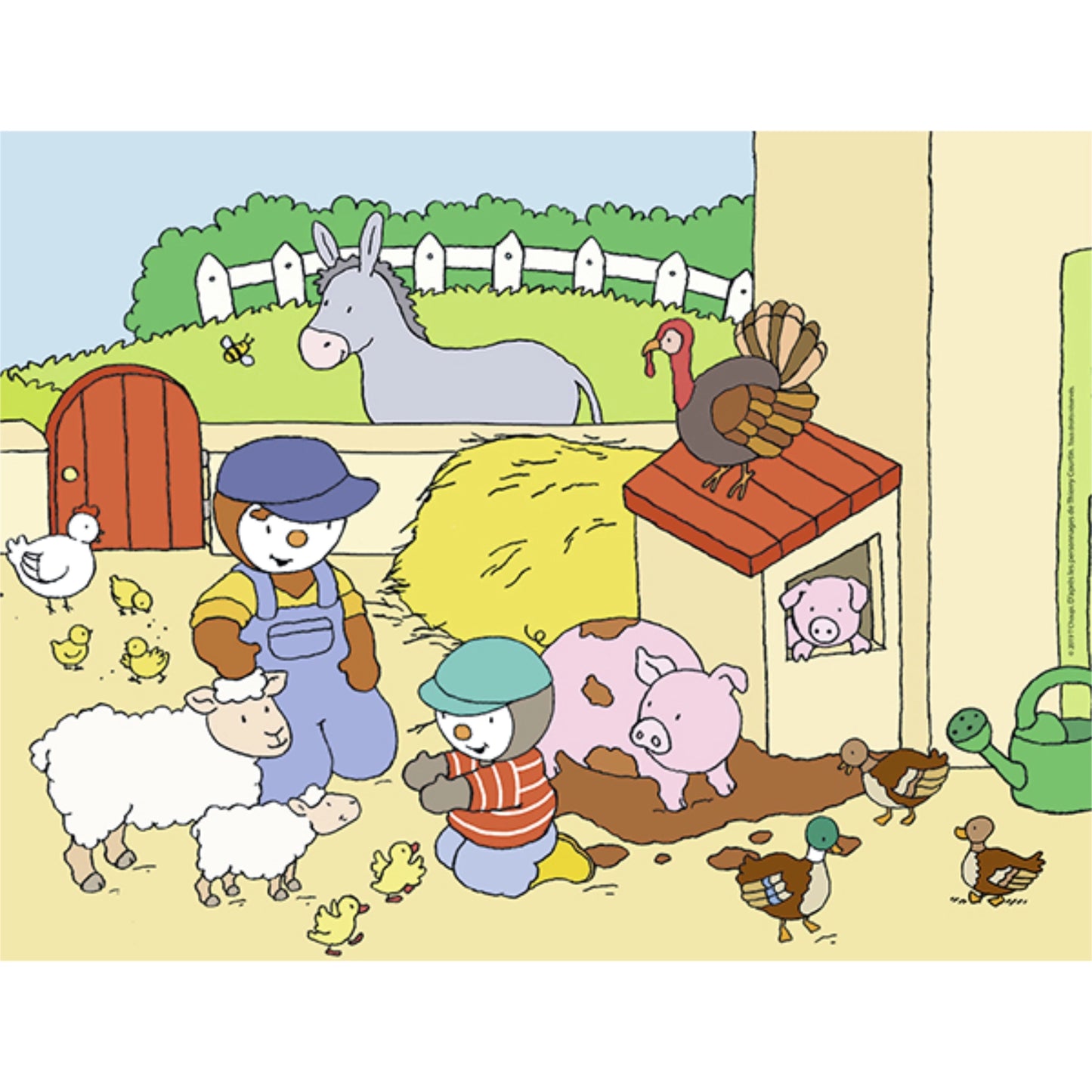 T'choupi à la ferme | 30 pièces