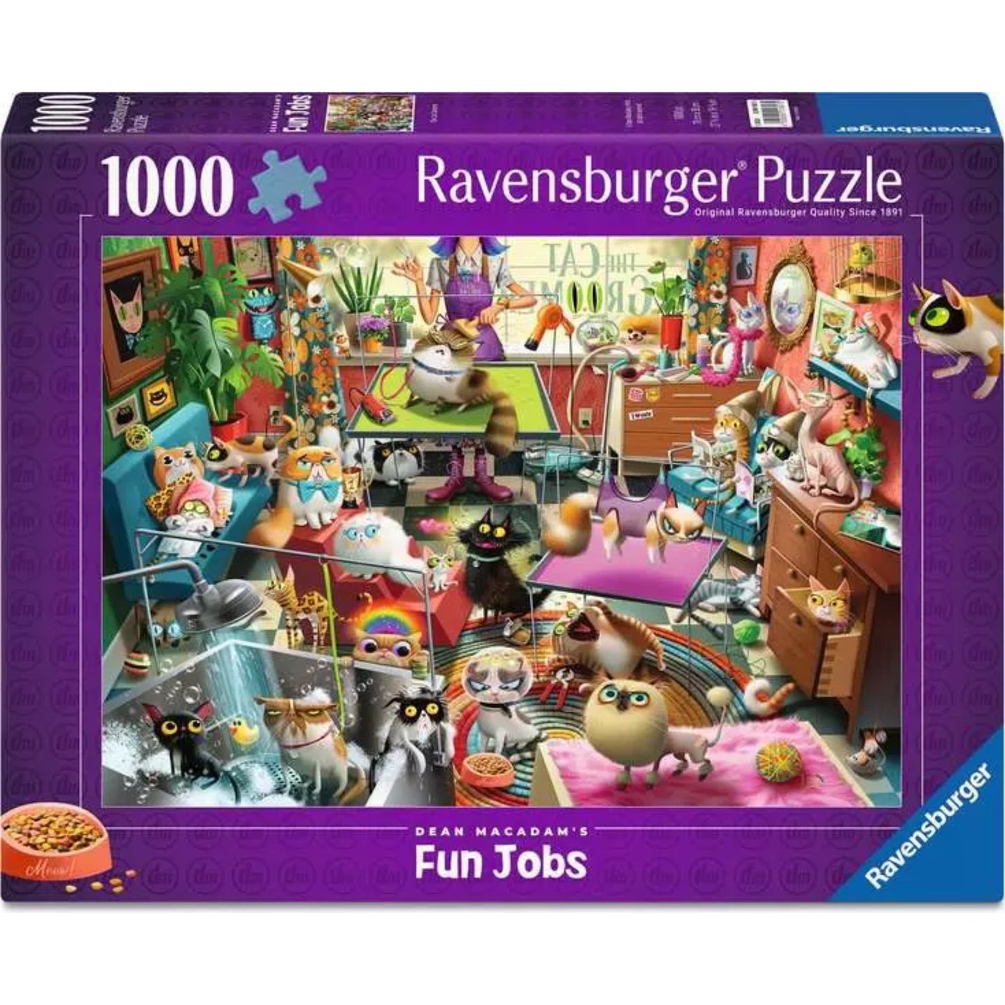 MacAdam: The Cat Groomer | 1000 piece