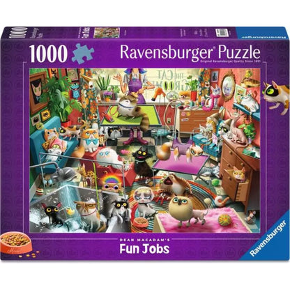 MacAdam: The Cat Groomer | 1000 piece