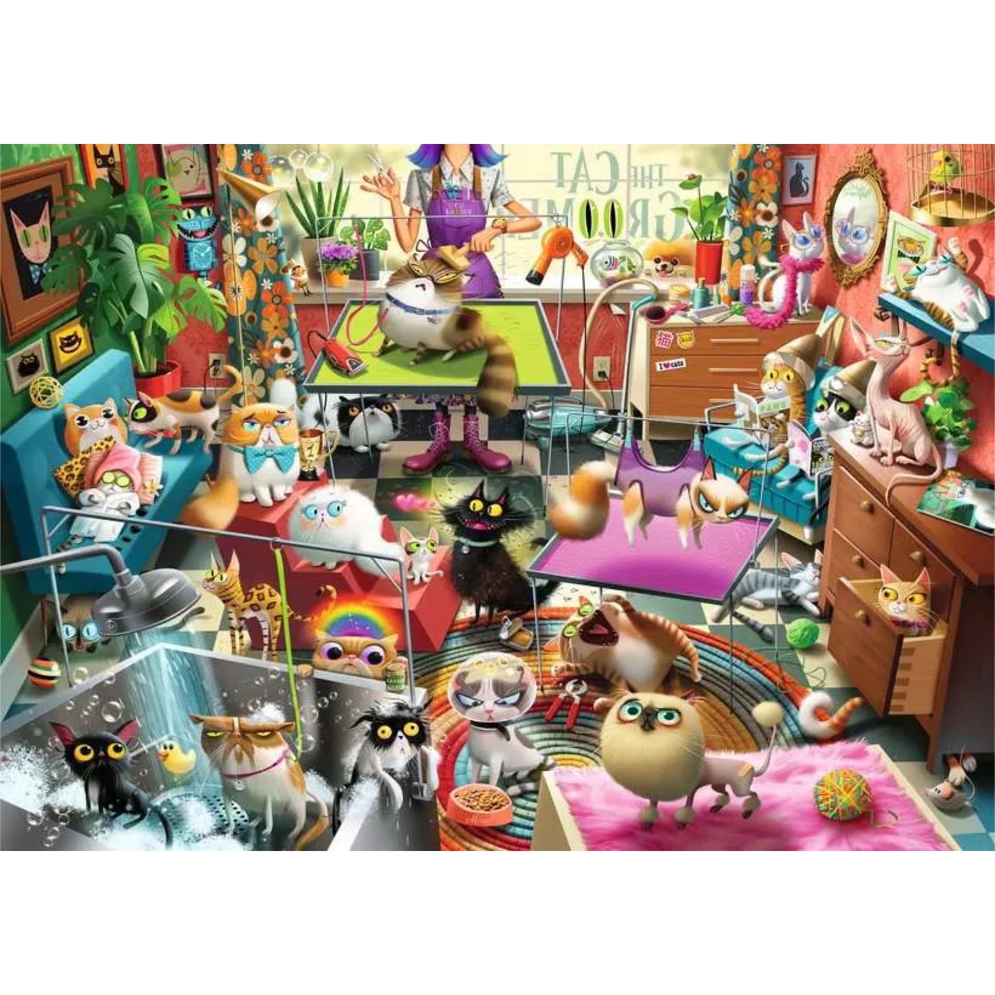 MacAdam: The Cat Groomer | 1000 piece