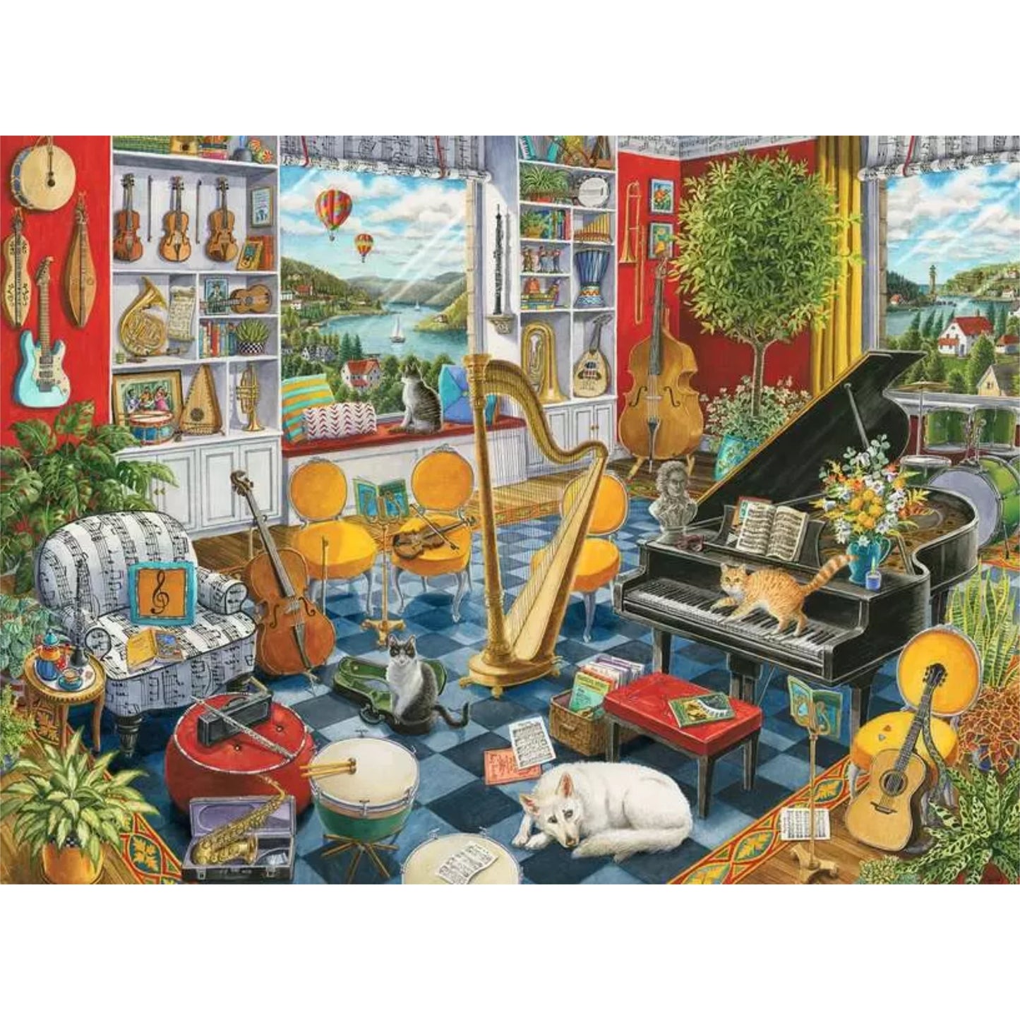 La salle de musique | 500 pièces