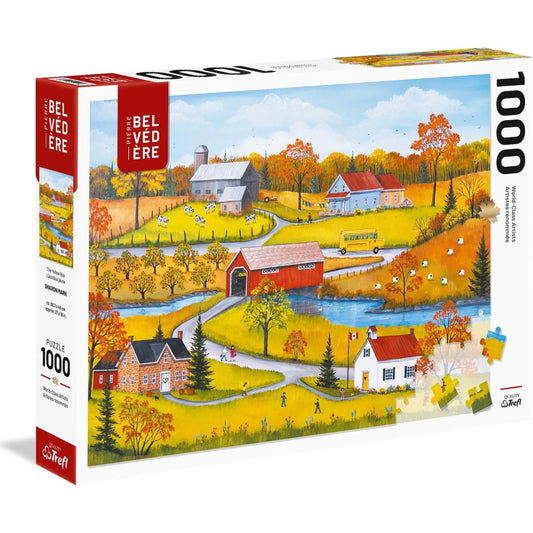 L'autobus jaune | 1000 pièces