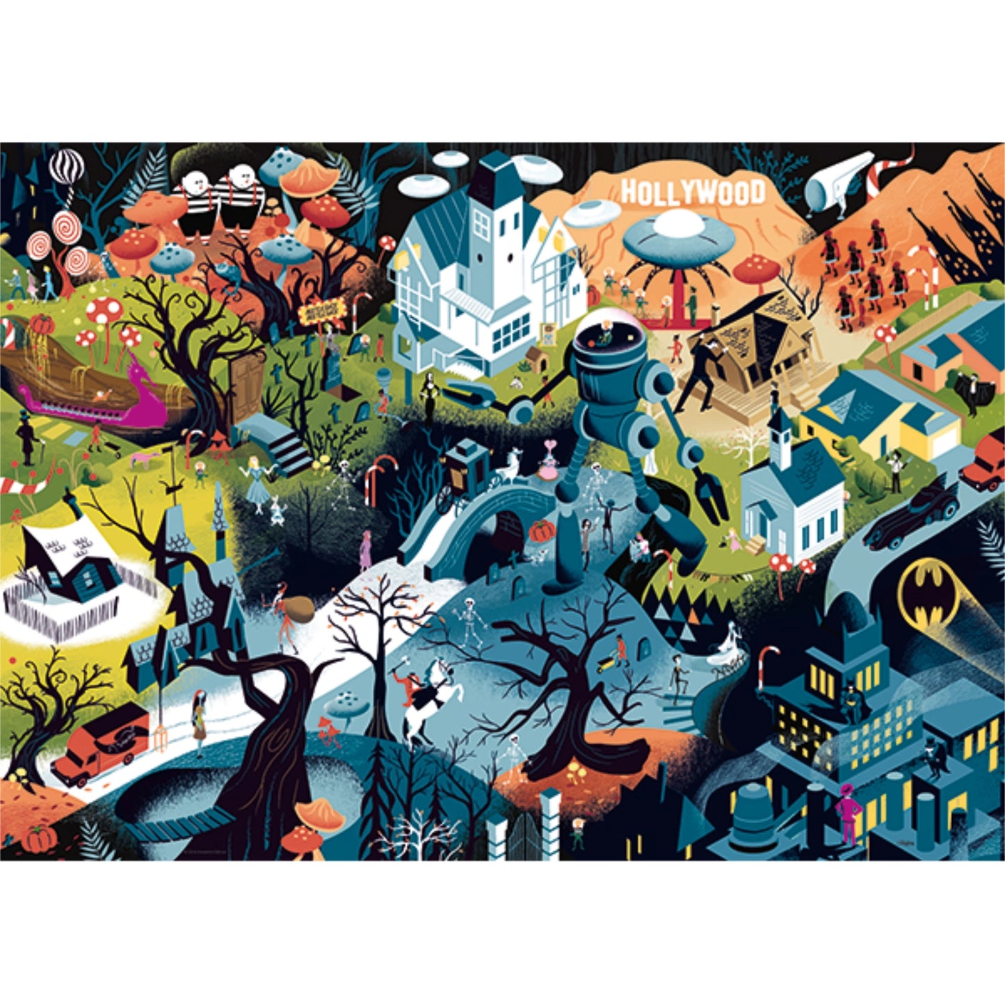 Movie Masters - Tim Burton Films | 1000 pièces