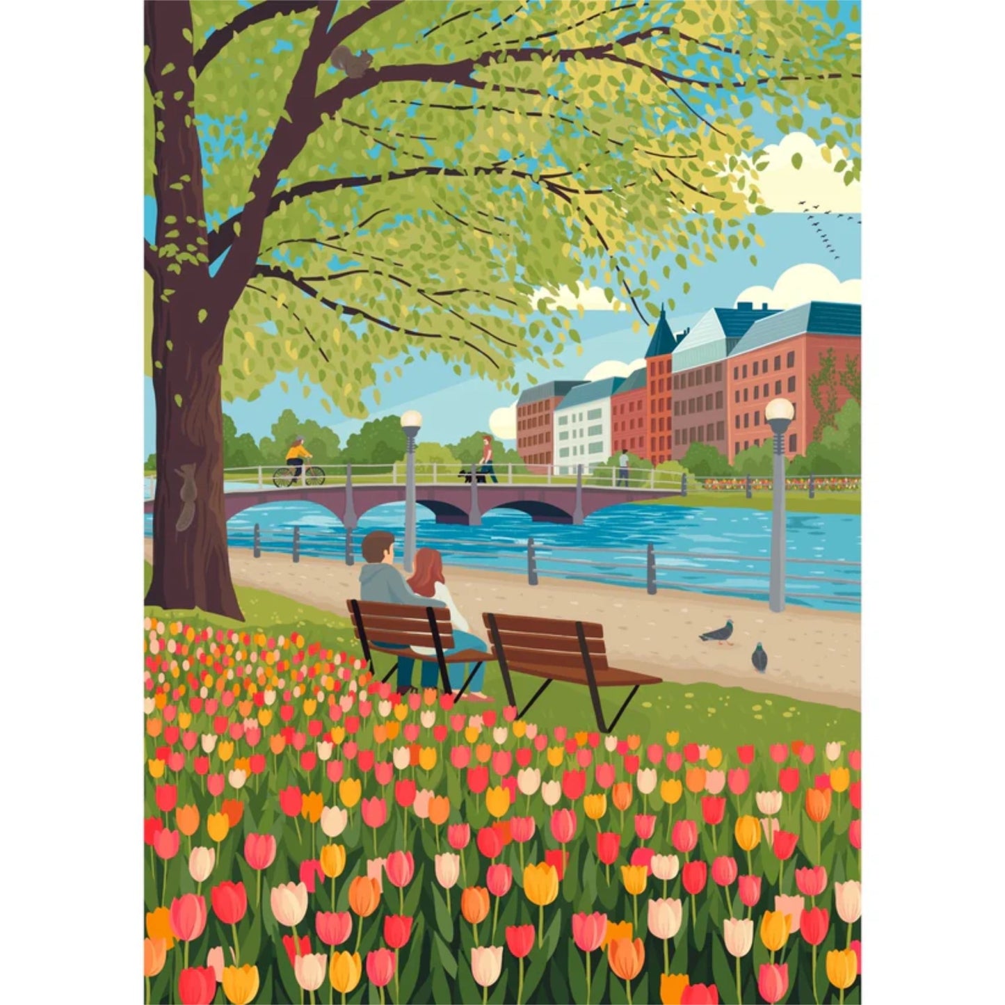 Saison des tulipes | 500 pièces