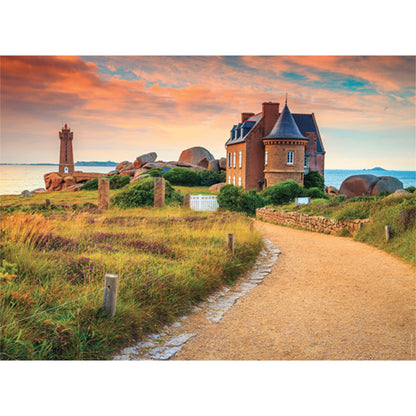 Vers le phare de Ploumanac'h, Bretagne | 500 pièces