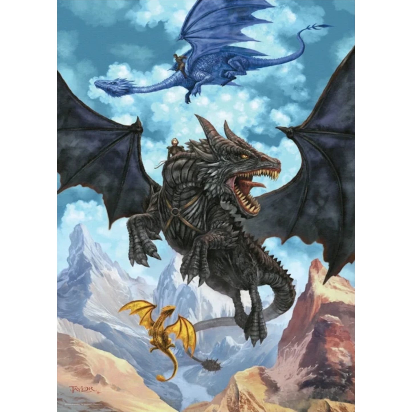 Fourth Wing - Violet la Dragonière | 1000 pièce