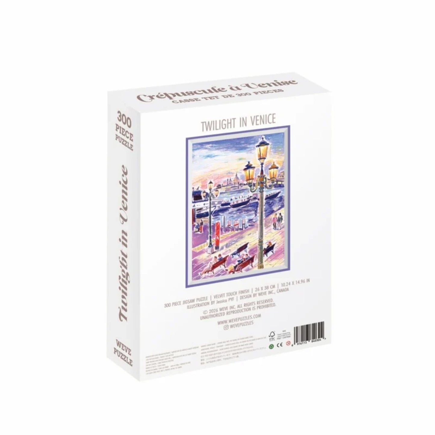 Crépuscule à Venise | 300 pièces