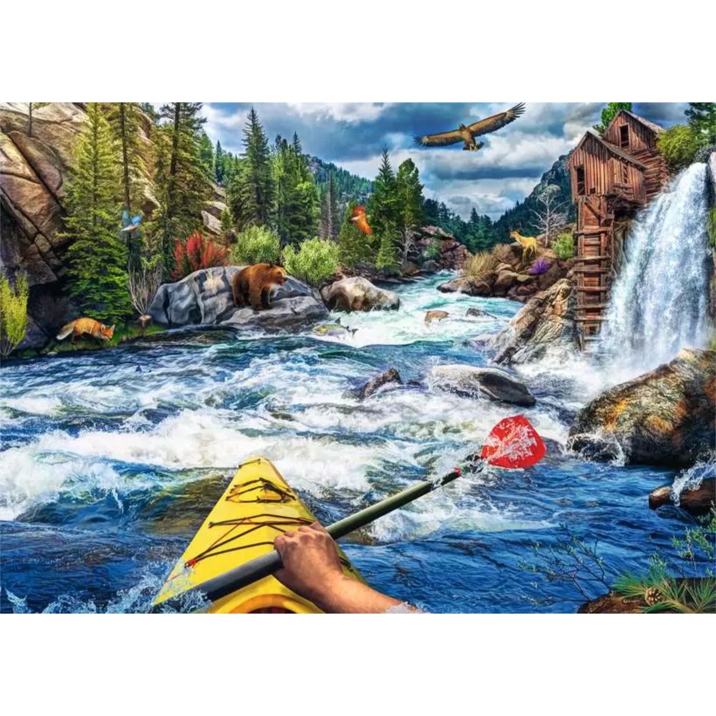 Whitewater Kayaking | 1000 piece