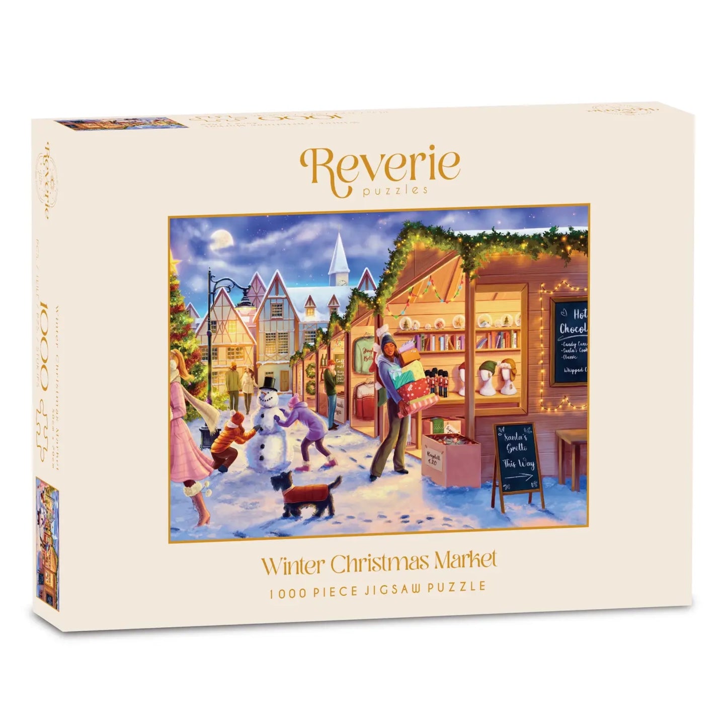 Winter Christmas Market |1000 Piece