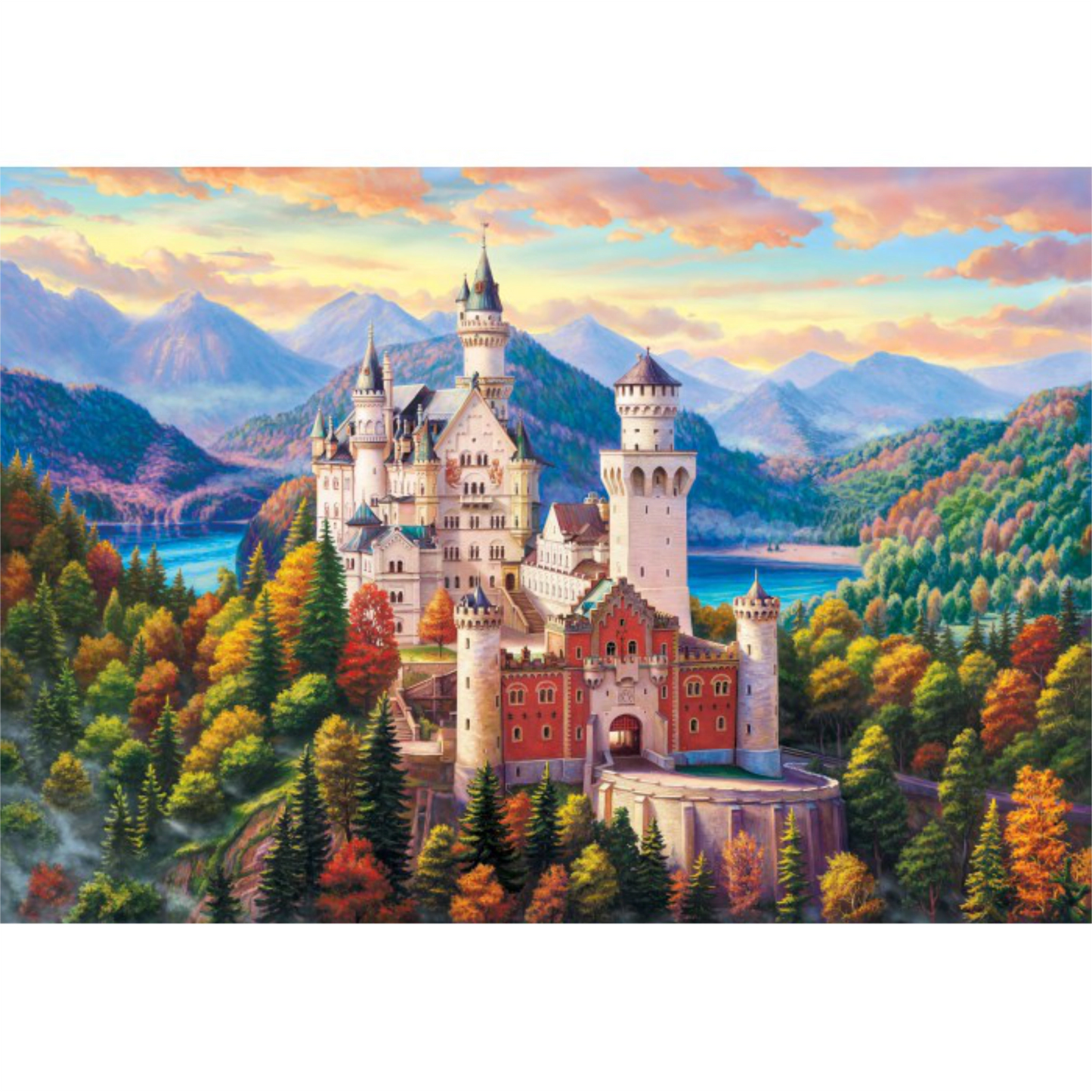 Castle in the Mountain | 1000 Piece