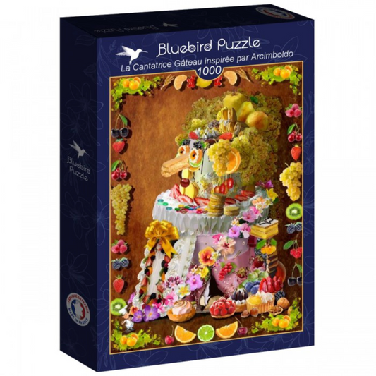 La Cantatrice Gteau inspirée par Arcimboldo | 1000 Piece