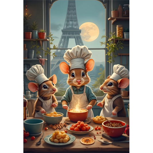 The Little Chefs of Paris | 1000 Piece