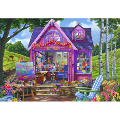 She Shed Studio | 1000 pièces