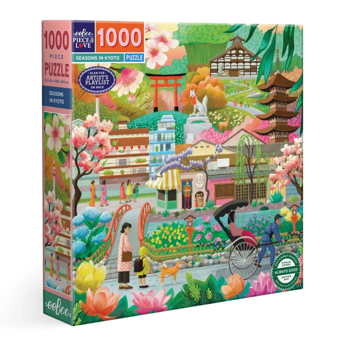 Saisons à Kyoto | 1000 pièces