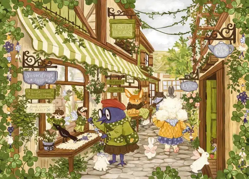 Shopping at Moonberry Market | 500 pièces