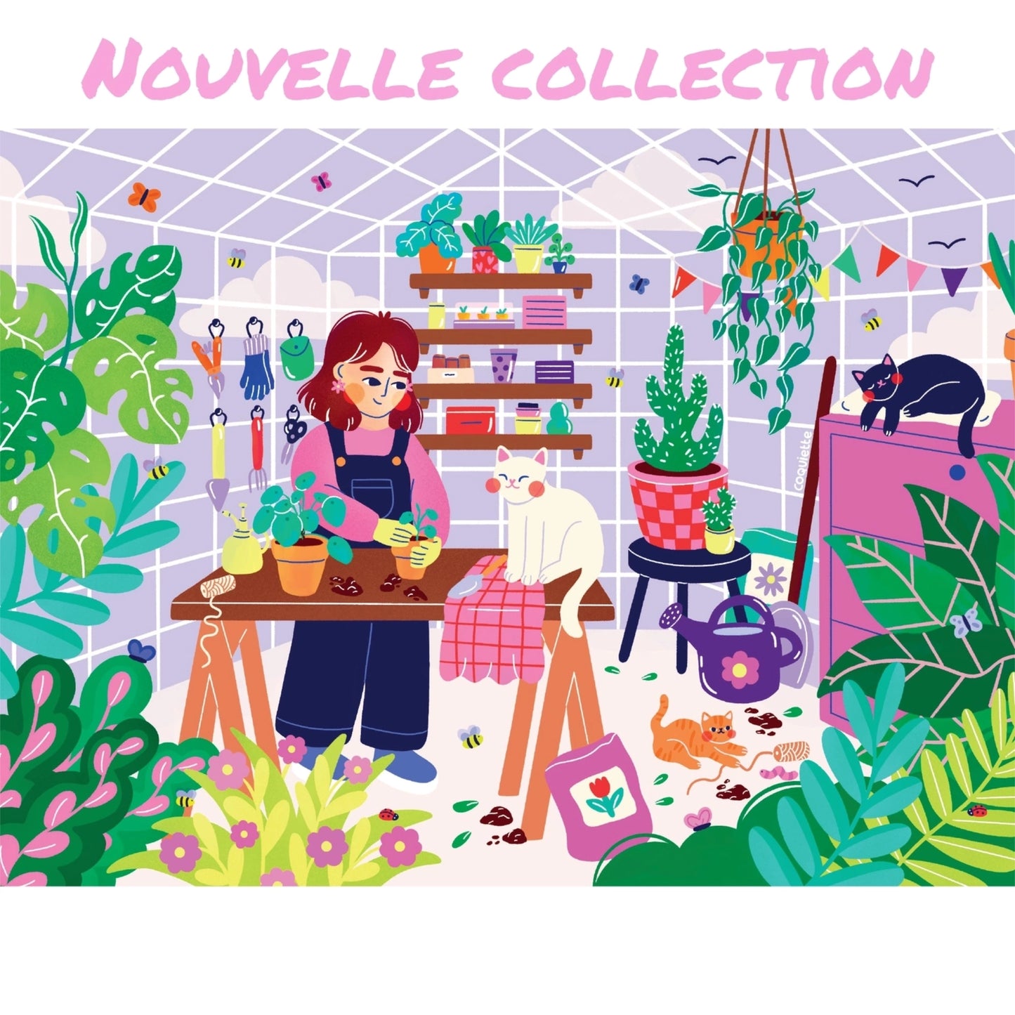 La serre aux chats | 1000 pièces